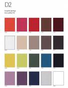 Sedia da attesa - Struttura in acciaio colore grigio e schienale forato - sedile con imbottitura - Certificata CAM