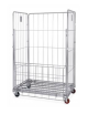 Carrello Roll container composto da 2 sponde laterali 1 sponda posteriore e 1 sportello anteriore - cm 120x81x180h