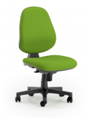 Poltrona ufficio operativa schienale alto - in Ecopelle o Poliestere ignifugo - Movimento sincronizzato a 5 posizioni