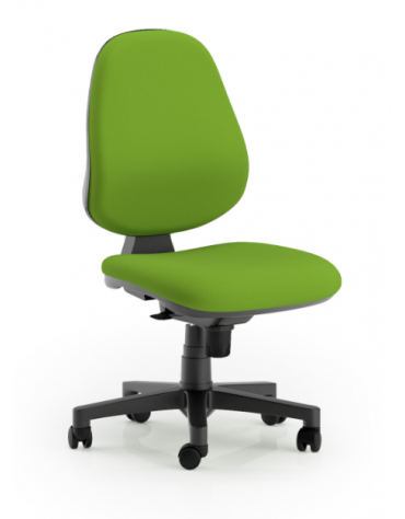 Poltrona ufficio operativa schienale alto - in Ecopelle o Poliestere ignifugo - Movimento sincronizzato a 5 posizioni