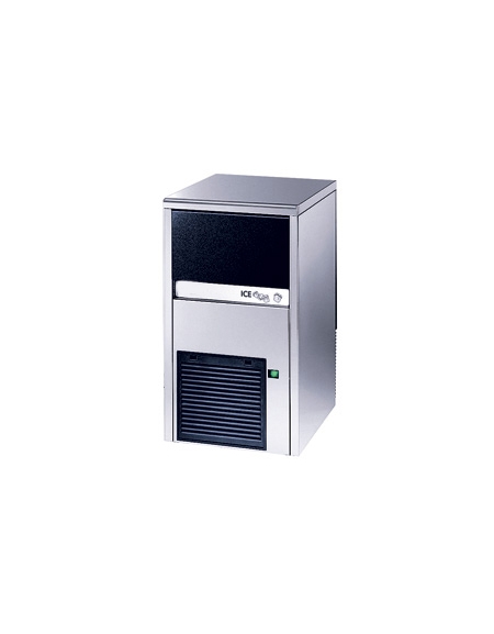 Fabbricatore produttore di ghiaccio a cubetti pieni 28Kg/24h Fabbricatore produttore di ghiaccio a cubetti pieni 28Kg/24h