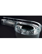 Banco N° 10 Pozzetti granite - Motore interno - Refrigerazione ventilata -6° / -12°C - cm 138,8x69x95h