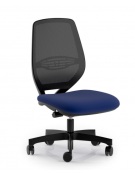 Poltrona ergonomica con schienale a rete - Rivestimento ignifugo - Movimento sincronizzato con traslatore  -CAM