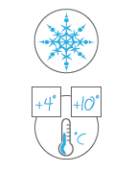 Elemento refrigerato per self service con ruote - 3 Vasche GN 1/1 - Con parafiato servizio bambini e bancalina - cm 120x94x133h