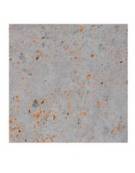 Panchina rettangolare in cemento calcestruzzo colore Grigio travertino - gambe in metallo - cm 200x75x42h - CAM