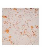 Panchina rettangolare in cemento calcestruzzo colore Bianco travertino - gambe in metallo - cm 200x75x42h - CAM