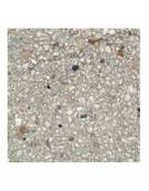 Panchina rettangolare in cemento calcestruzzo colore Grigio sabbiato - gambe in metallo - cm 200x75x42h - CAM