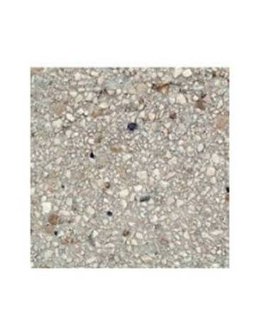 Panchina rettangolare in cemento calcestruzzo colore Grigio sabbiato - gambe in metallo - cm 200x75x42h - CAM