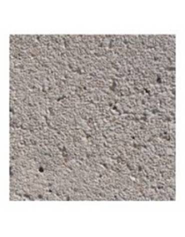Panchina rettangolare in cemento calcestruzzo colore Bianco sabbiato - gambe in metallo - cm 200x75x42h - CAM