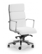 Poltrona direzionale con cuscini imbottiti e braccioli - rivestimento ignifugo - Gas oscillante fulcro avanzato - CAM