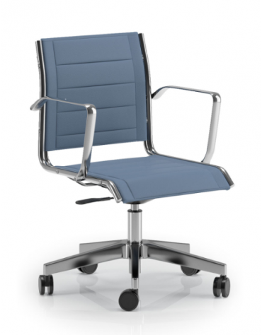 Poltrona semidirezionale con braccioli - imbottitura separata e rivestimento ignifugo - Piastra a gas - Certificata CAM