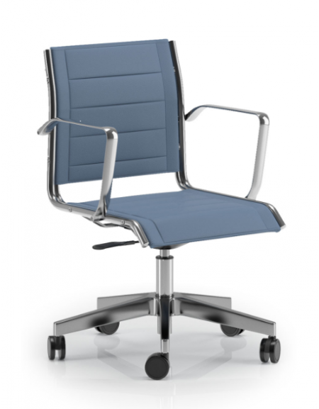 Poltrona semidirezionale con braccioli - imbottitura separata e rivestimento ignifugo - Piastra a gas - Certificata CAM