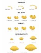 Macchina per pasta fresca da 28 Kg. orari - Con manicotto raffreddato ad H2O, coltello elettronico e ventilatore