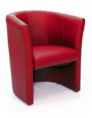 Poltrona attesa con struttura in legno massello e piedini - Rivestimento e colore a scelta - cm 70x50x76h