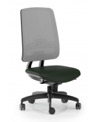 Poltrona schienale alto in rete - rivestimento ignifugo - Movimento sincronizzato - Certificata CAM