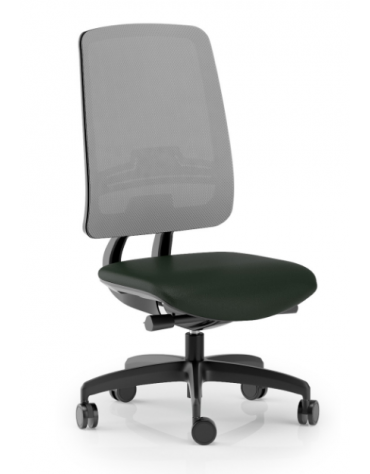 Poltrona schienale alto in rete - rivestimento ignifugo - Movimento sincronizzato con traslatore - CAM