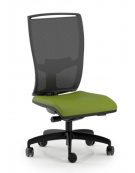 Poltrona schienale alto in rete - rivestimento ignifugo - Movimento sincronizzato con traslatore - CAM