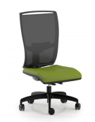 Poltrona schienale alto in rete - rivestimento ignifugo - Movimento sincronizzato autobalance - CAM