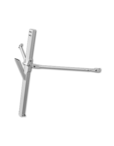 Coppia supporti per indicatori elettronici 24”, in acciaio verniciato