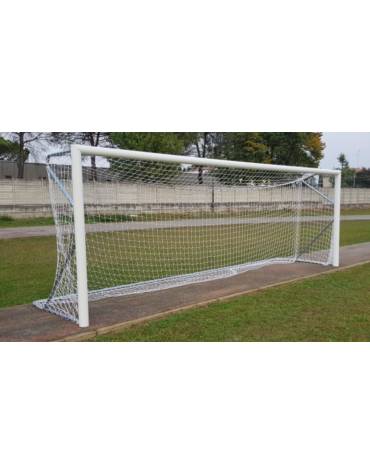 Coppia porte calcio m.6x2 in alluminio, trasportabili