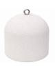 DISSUASORE VERTICALE BASSO IN CEMENTO DA KG 200 - COLORE BIANCO PIETRA - CM 52x52x52H - Conforme ai CAM