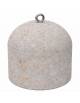 DISSUASORE VERTICALE BASSO IN CEMENTO DA KG 200 - COLORE GRIGIO TRAVERTINO - CM 52x52x52H - Conforme ai CAM
