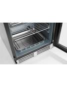 Frigorifero basso per la frollatura DRY AGED della carne con porta a vetro - Capacità Lt 233 - cm 59,5x76x127h