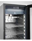 Frigorifero basso per la frollatura DRY AGED della carne con porta a vetro - Capacità Lt 233 - cm 59,5x76x127h