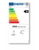 Frigorifero basso per la frollatura DRY AGED della carne con porta a vetro - Capacità Lt 233 - cm 59,5x76x127h