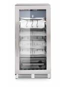 Frigorifero basso per la frollatura DRY AGED della carne con porta a vetro - Capacità Lt 233 - cm 59,5x76x127h