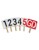 Set palette in legno per indicazione dei falli con paletta GD - secondo regolamento FIBA 2024