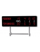Tabellone elettronico segnapunti tennis per esterno, 452RTX ALPHA, visualizzazione nomi giocatori - cm 240x70 - Console inclusa