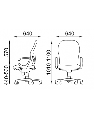 Poltrona schienale alto in rete con braccioli - struttura grigia - Meccanismo sincronizzato a 5 posizioni - CAM