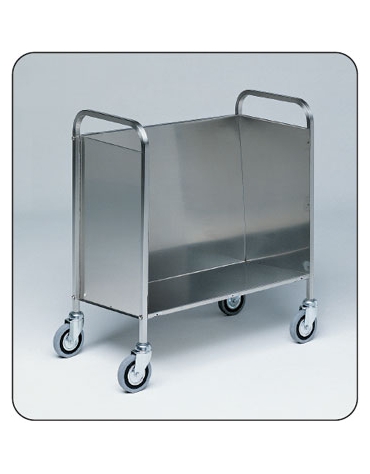 Carrello portapiatti impilati