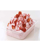 BACINELLA GELATERIA IN POLICARBONATO TRASPARENTE - Larghezza mm 360 - Profondità mm 165 - Altezza mm 120