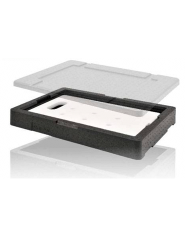 Contenitore isotermico realizzato in polipropilene espanso (PPE) - CM 61,5x43x11,5h