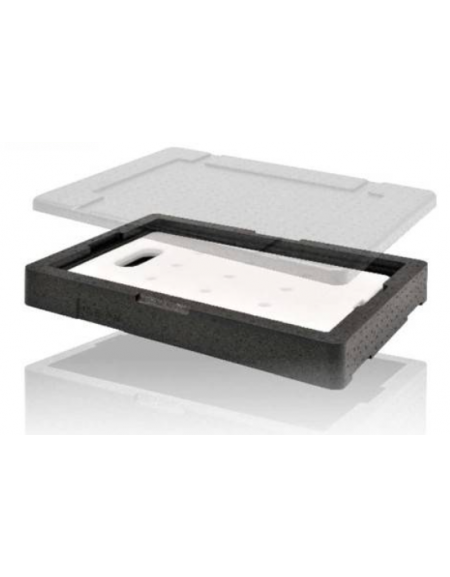 Contenitore isotermico realizzato in polipropilene espanso (PPE) - CM 61,5x43x11,5h