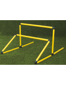 Ostacolo in PVC diametro mm 32, richiudibile con cerniera - altezza regolabile da cm 10 a cm 60