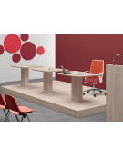 Pedana per sala conferenza in melaminico - colori a scelta  - altezza cm 20 (prezzo al mq)