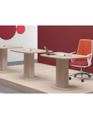 Tavolo conferenza in melaminico - colori a scelta - cm 115x75x75h
