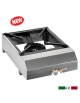 Fornello a gas da banco professionale 1 fuoco con bruciatore da 7,5 kw - cm 40x57x17h