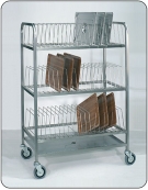 Carrello scolavassoi-scolacoperchi