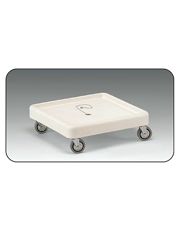 Carrello portacestelli per lavastoviglie - base cm 51x51 - senza manico - cm 58x58x19h