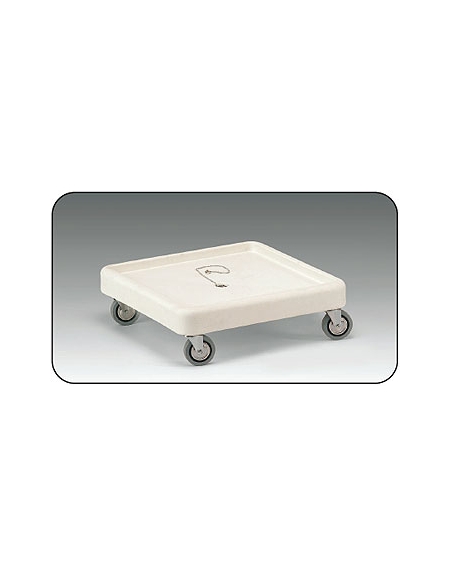 Carrello portacestelli per lavastoviglie - base cm 51x51 - senza manico - cm 58x58x19h