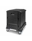 CONTENITORE ISOTERMICO IN POLIPROPILENE PER GASTRONORM GN 1/1 - CON APERTURA FRONTALE - mm 630x500x585h