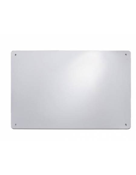 Specchio a parete rettangolare in acrilico con lastra da 3 mm , dimensioni 70x50 cm -Leggero, infrangibile e anti-infortunistico