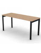 Scrivania operativa piano melaminico spessore mm 30 e struttura metallica gambe a ponte - Colori a scelta - cm 160x60x74,5h