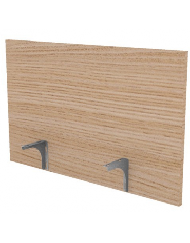 Schermo in melaminico per scrivania e/o workstation, spessore 18 mm - Colori a Scelta - cm 80x18x50h