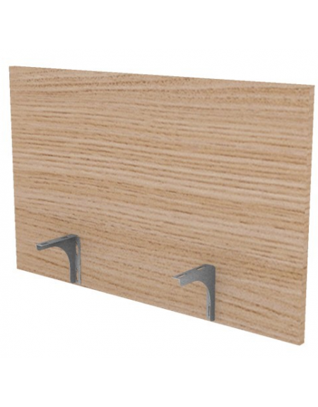 Schermo in melaminico per scrivania e/o workstation, spessore 18 mm - Colori a Scelta - cm 80x18x50h