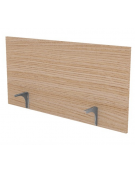 Schermo in melaminico per scrivania e/o workstation, spessore 18 mm - Colori a Scelta - cm 100x18x50h